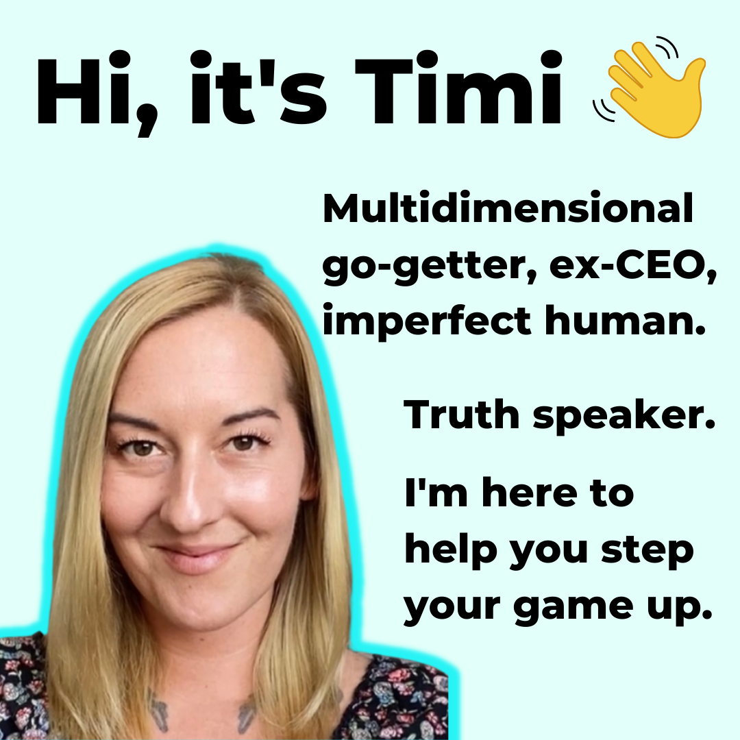 Timi Orosz business mentor for spiritual entrepreneurs and businesses